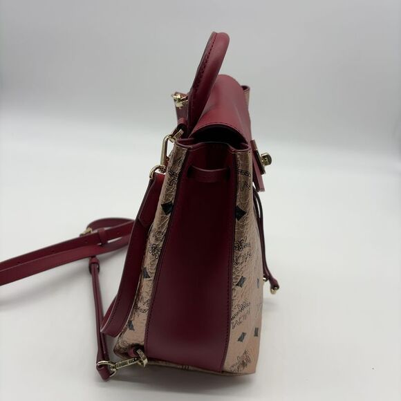 MCM Visetos Small Backpack